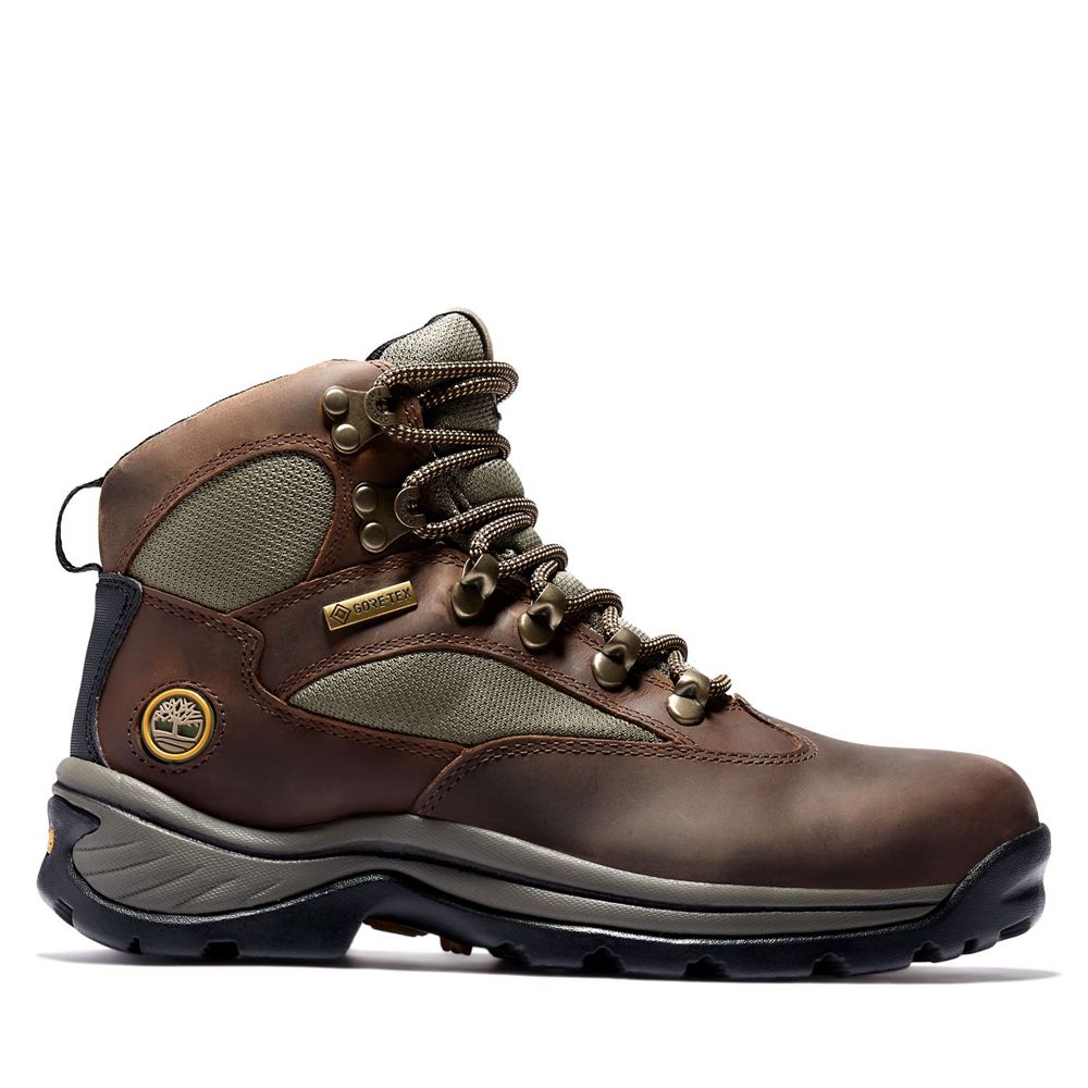 Botas de Montaña Timberland Mujer Chocorua Trail Mid Waterproof Marrones Oscuro - Chile OEY-039542